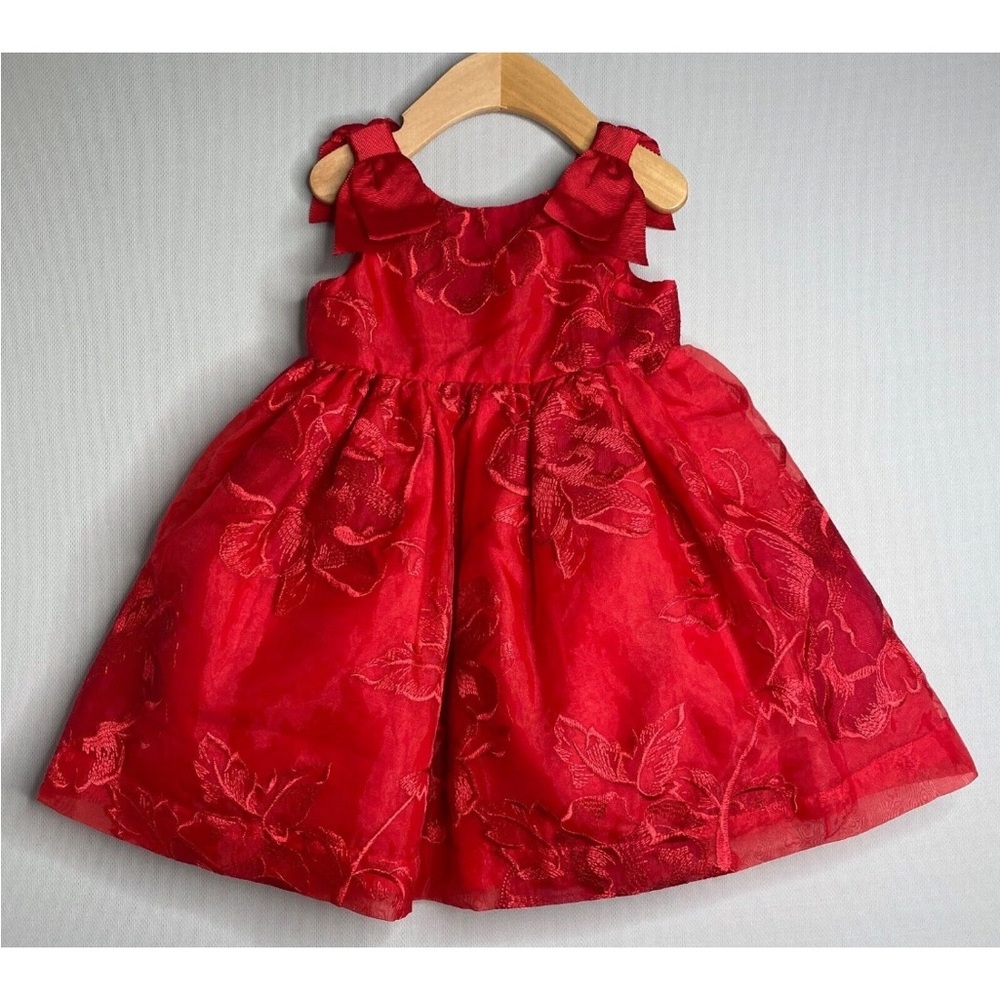 Janie and Jack red dress size 18-24 months
